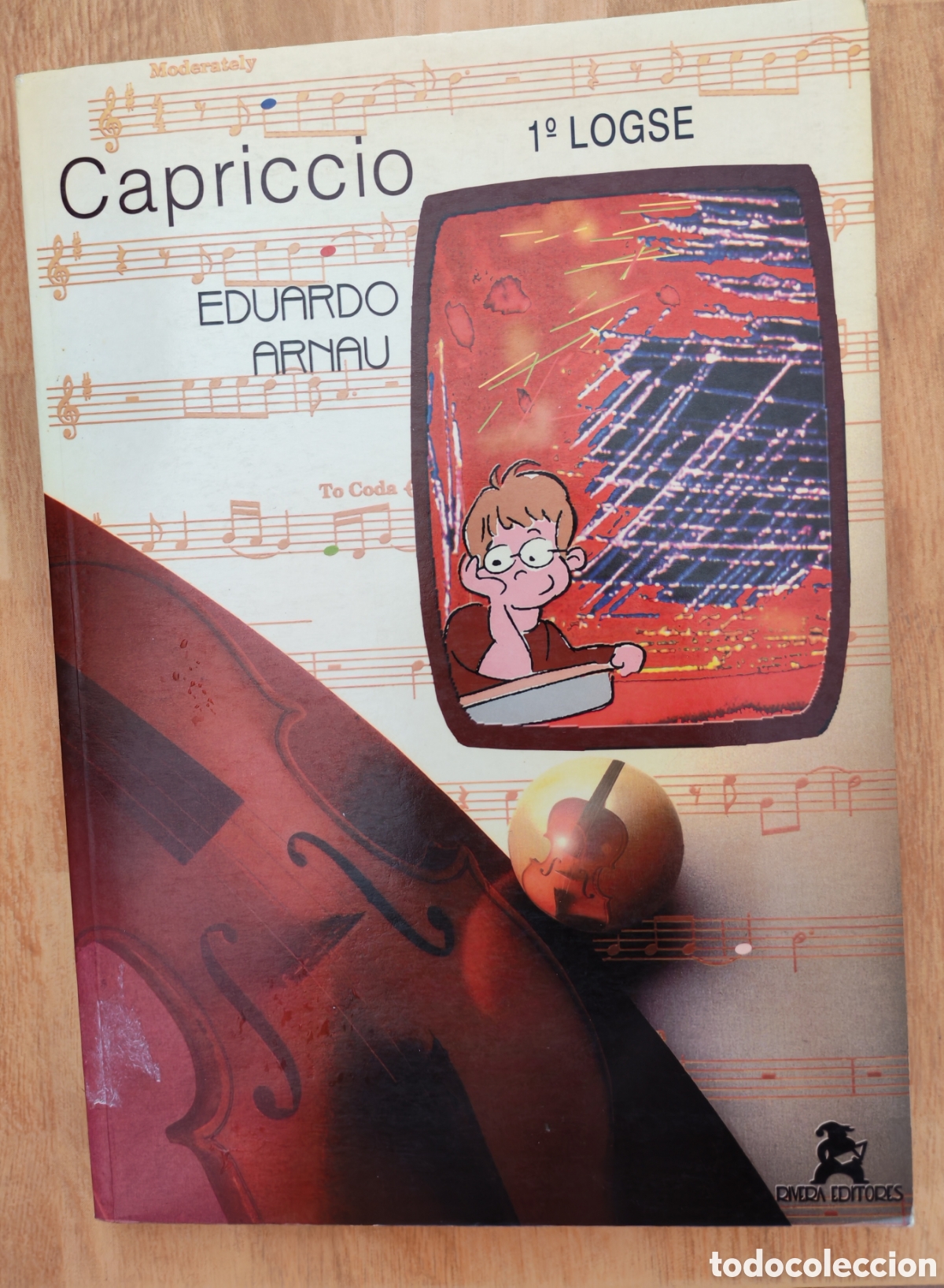 Libros de segunda mano: M&eacute;todo de primero de viol&iacute;n - capriccio- Eduardo Arnau