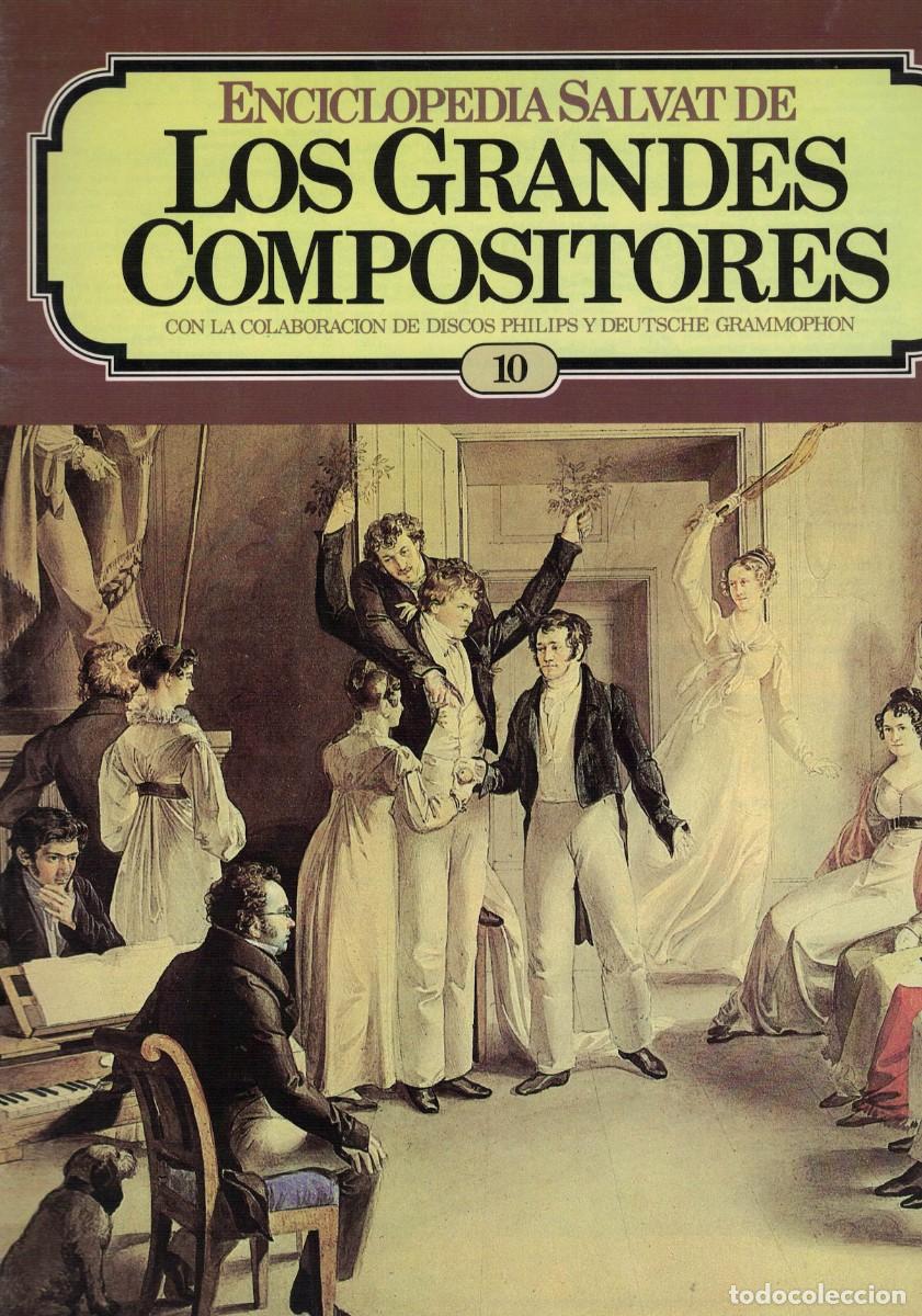 Libros de segunda mano: Enciclopedia Salvat de Los grandes Compositores 10