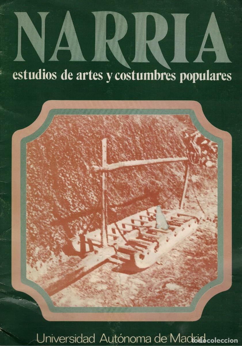 Libros de segunda mano: Narria. Estudios de Artes y Costumbres Populares. Mayo 1975. N&ordm; 0 / Universidad Aut&oacute;noma de Madrid