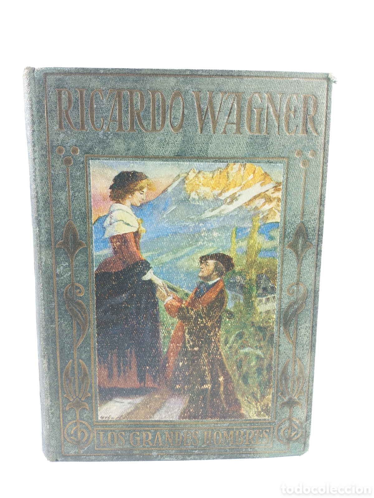 Libros de segunda mano: Ricardo Wagner. Jos&eacute; Benavides. Araluce, Los grandes hombres, 1938. Ilustrado.
