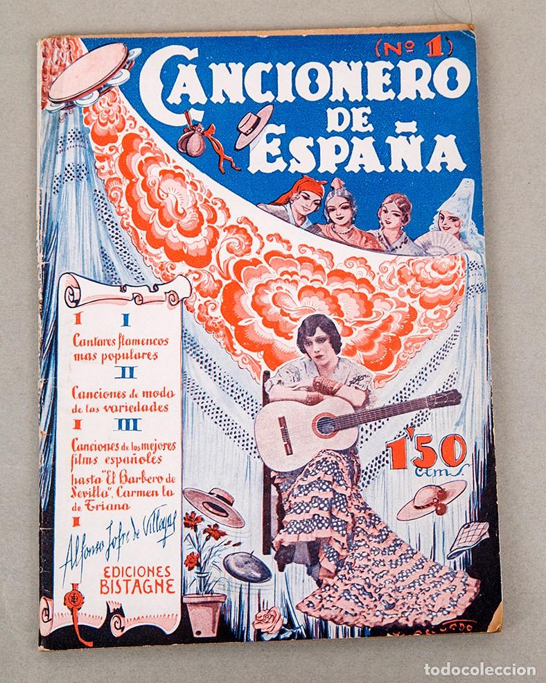 Libros de segunda mano: CANCIONERO DE ESPA&Ntilde;A - ALFONSO JOFRE - 1939