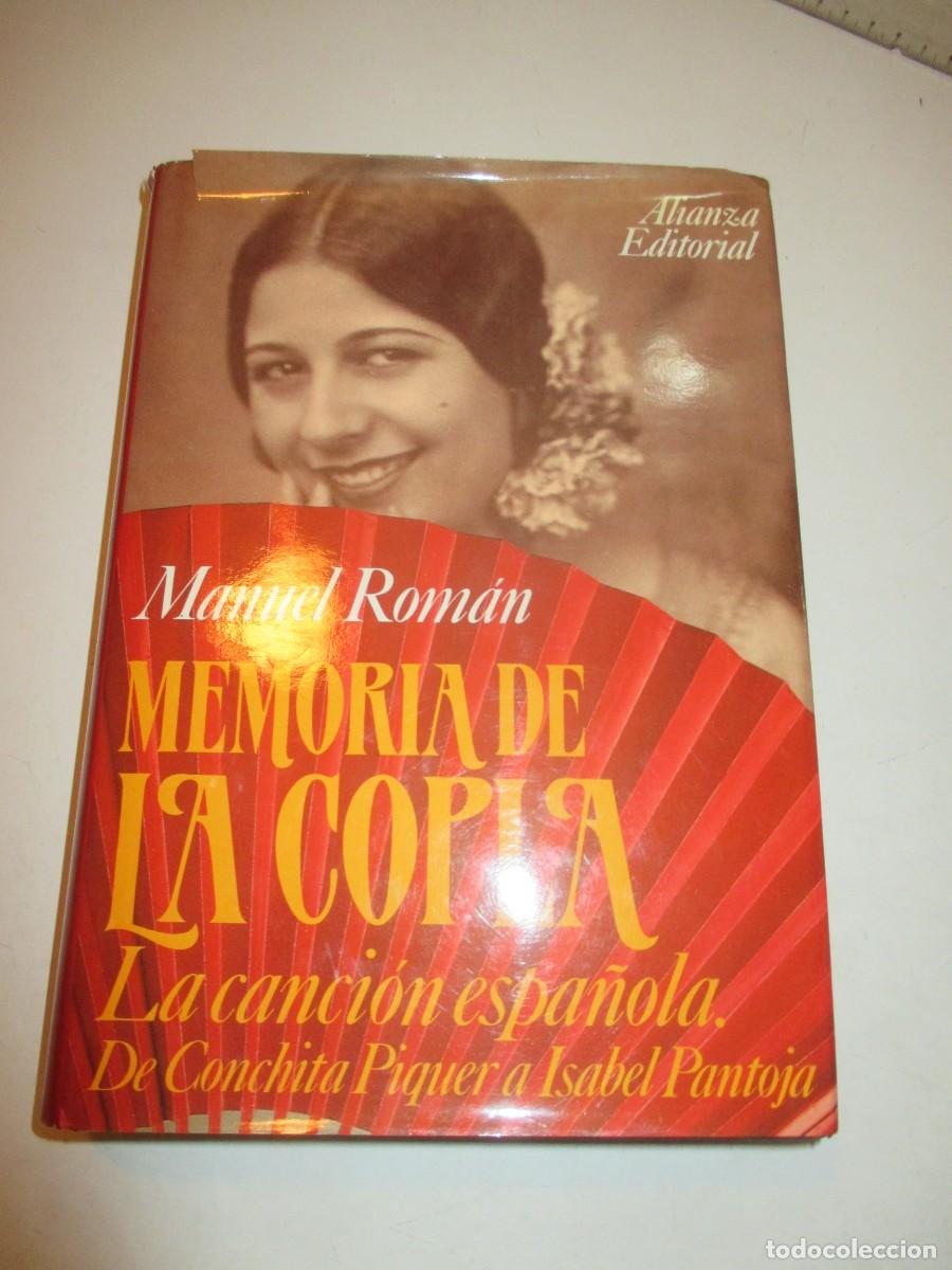 Libros de segunda mano: MANUEL ROM&Aacute;N Memoria de la copla W42623