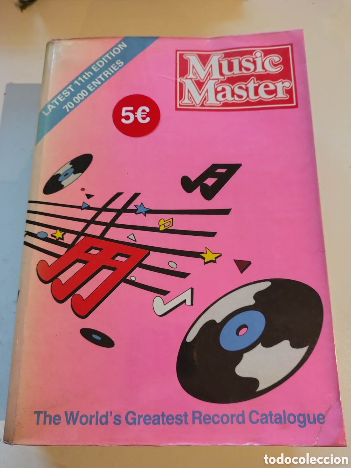 Libros de segunda mano: MUSIC MASTER The World's Greatest Record Catalogue 1985 UK 1332 P&Aacute;GINAS