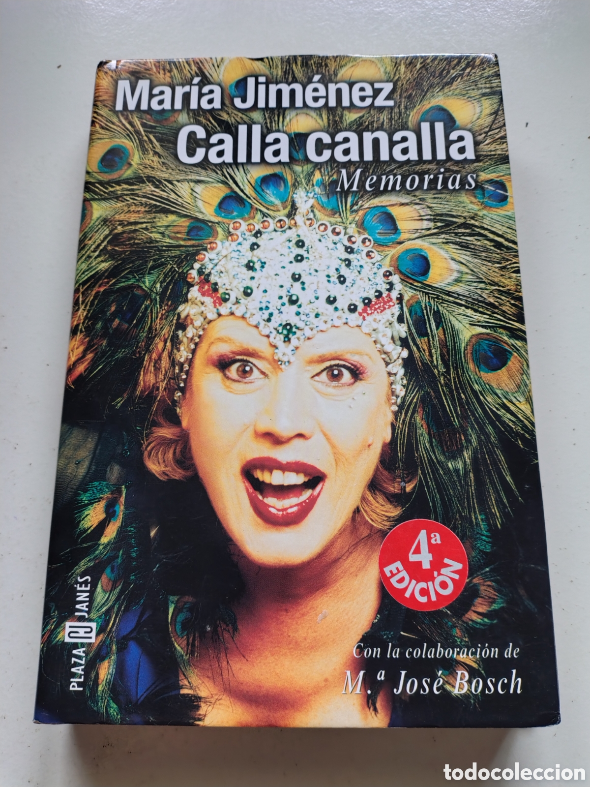 Libros de segunda mano: MARIA JIM&Eacute;NEZ Calla Canalla Memorias ( 2003 PLAZA & JANES ) 270 P&Aacute;GINAS