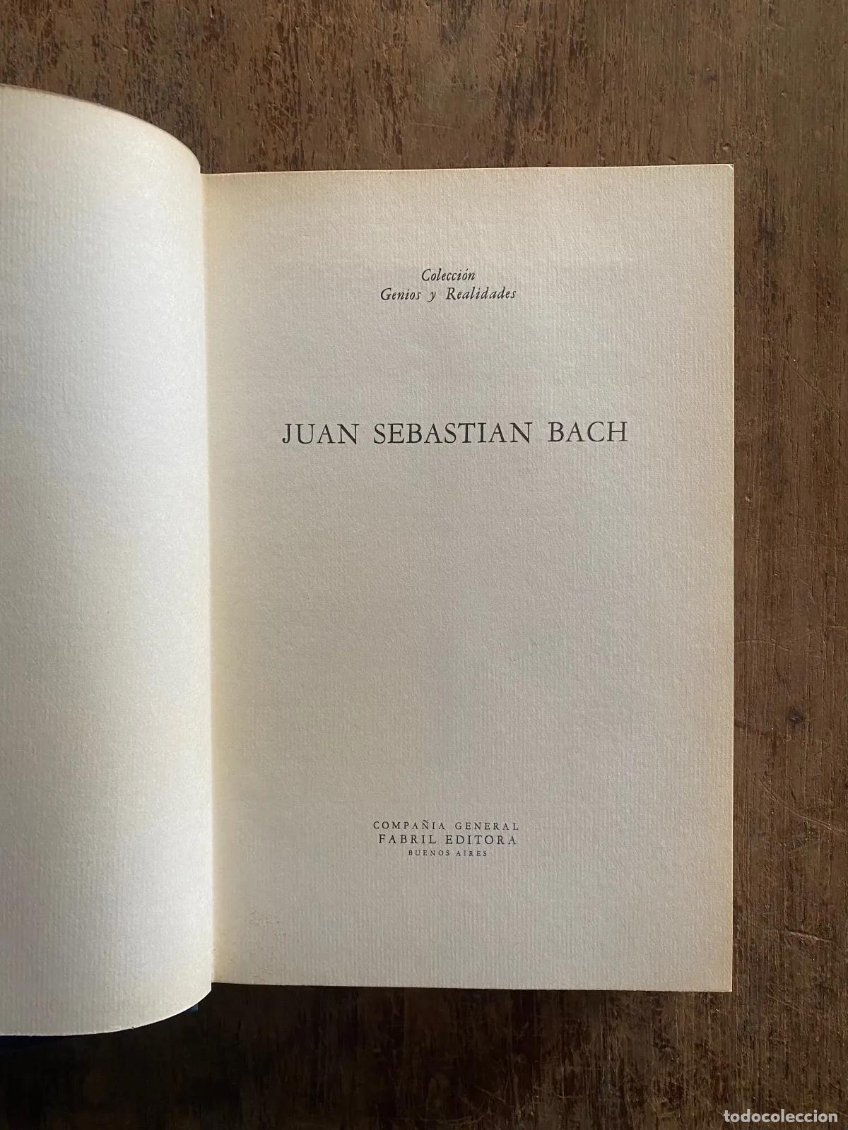Libri di seconda mano: Juan Sebastian Bach