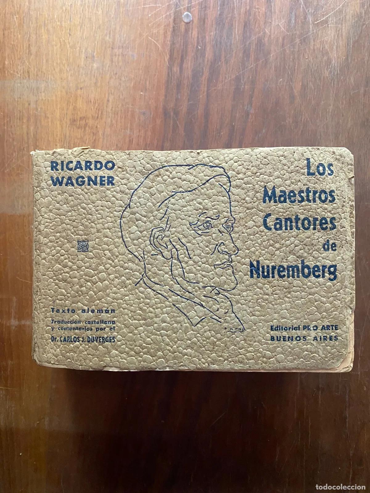 Second hand books: Richard Wagner - Los Maestros Cantores de Nuremberg