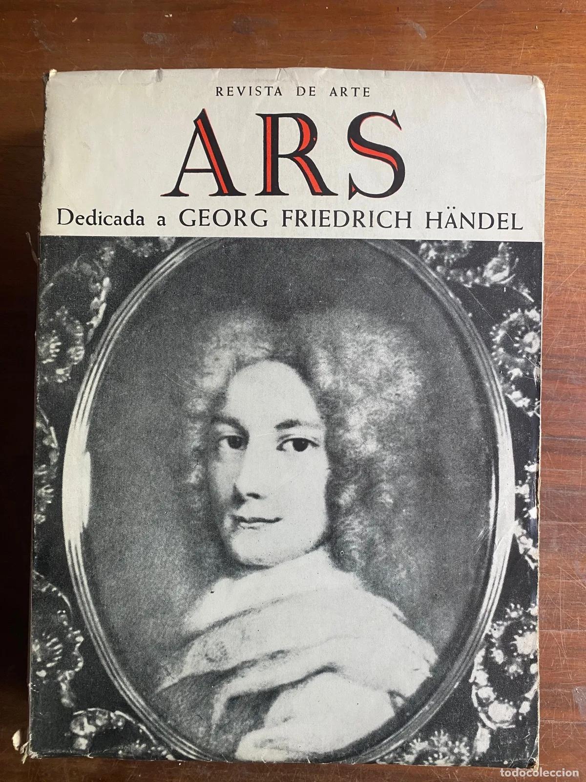Livres d'occasion: Ars: Revista de arte Dedicada a Georg Friedrich H�ndel