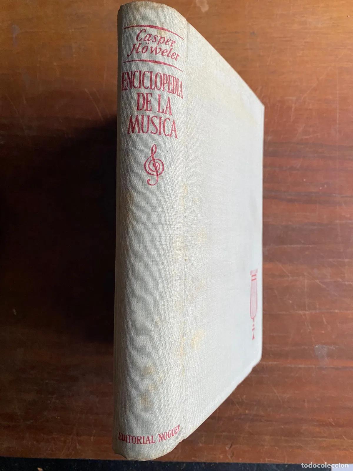 Libros de segunda mano: Casper H�weler - Enciclopedia de la musica