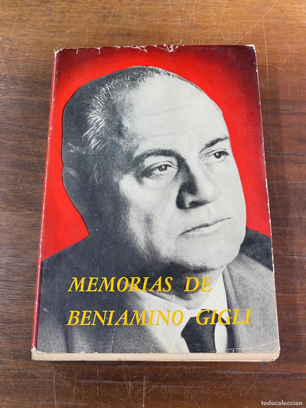 Libros de segunda mano: Beniamino Gigli - Memorias de Beniamino Gigli