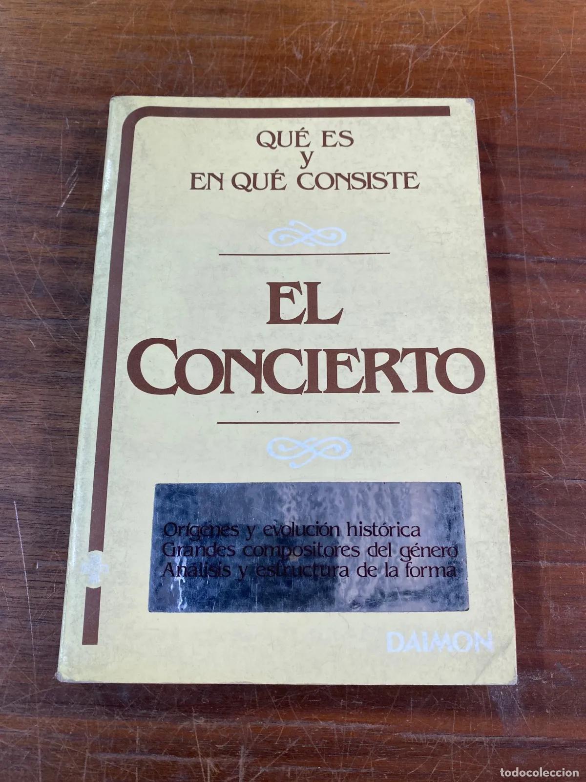 Libros de segunda mano: Alier, Roger - El concierto