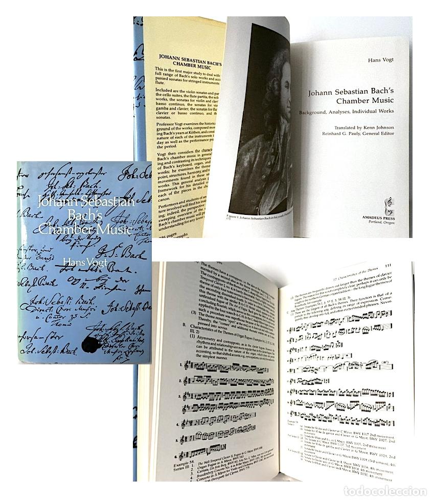 Libros de segunda mano: Johann Sebastian Bach's Chamber Music: (M&uacute;sica de C&aacute;mara : Antecedentes, An&aacute;lisis, Solos, Etc