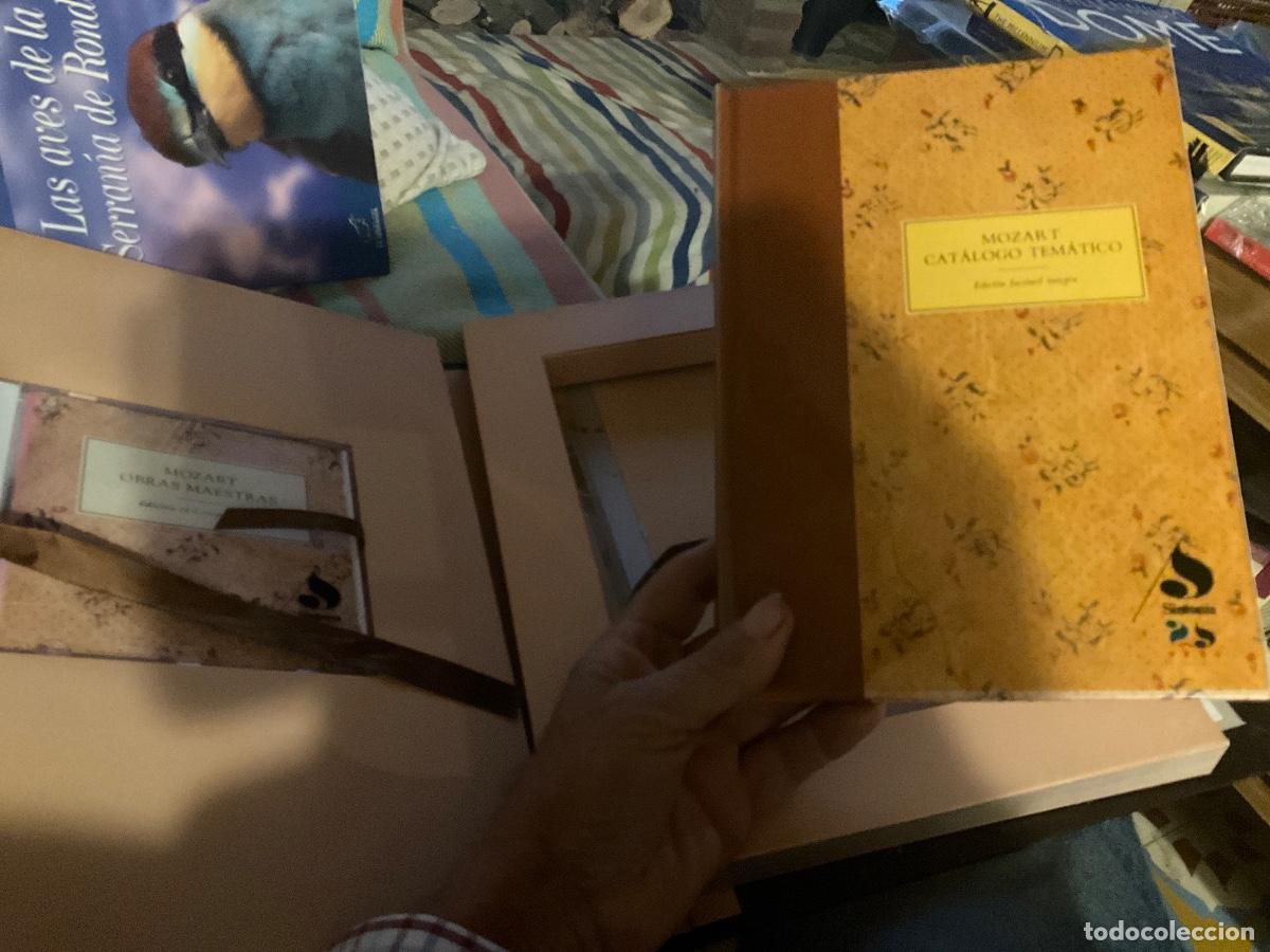 Libros de segunda mano: MOZART CAT&Aacute;LOGO TEM&Aacute;TICO - EDICI&Oacute;N FACS&Iacute;MIL INTEGRA - 1990 - numerado y CD 200 a&ntilde;os