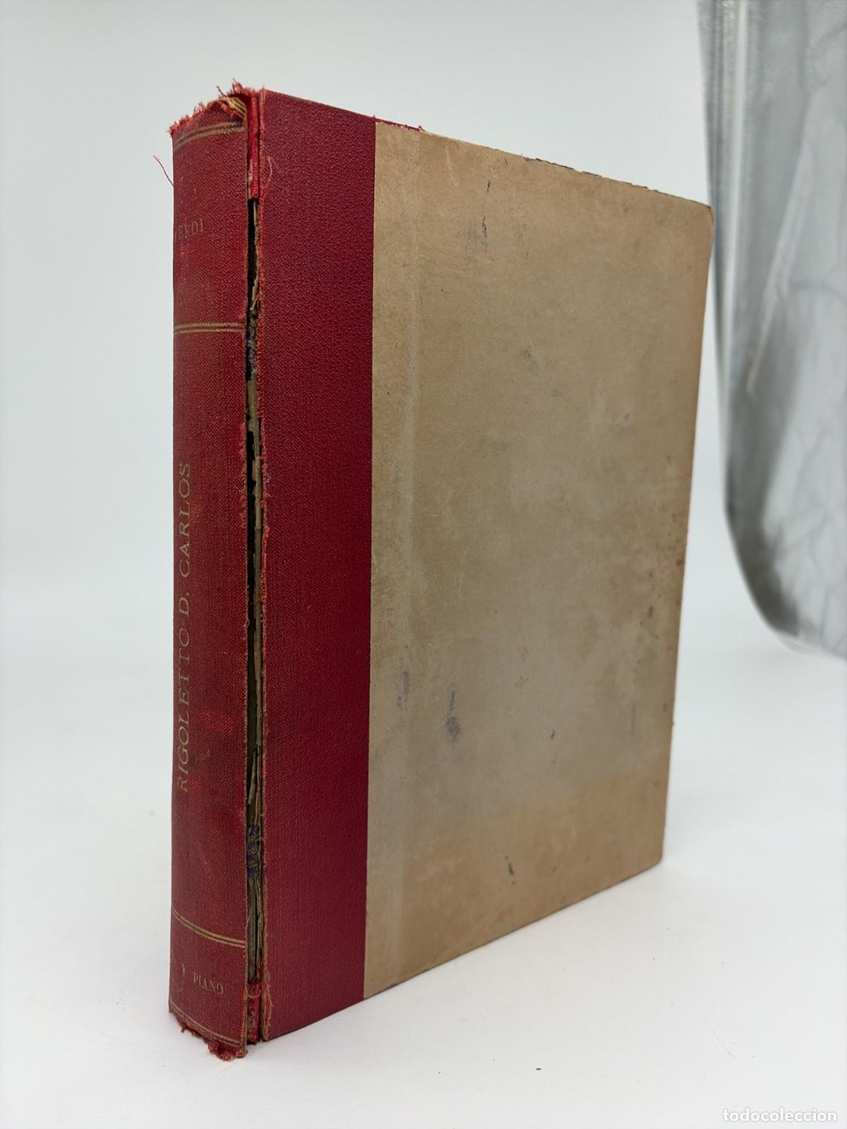 Libros de segunda mano: Rigoletto: Melodramma in tre atti di Francesco Maria Piave | G. Verdi | G. Ricordi