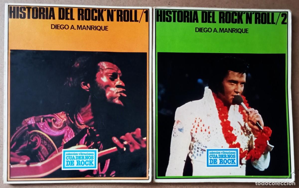 Libros de segunda mano: Historia del Rock 'n' Roll -Vols. 1 y 2- (Diego A. Manrique)