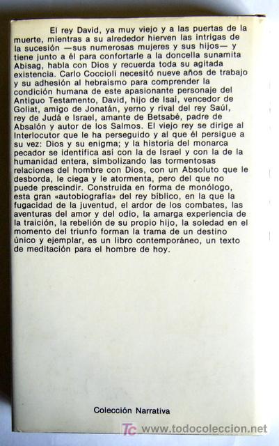 Libros de segunda mano: DAVID - CARLO COCCIOLI - Foto 2