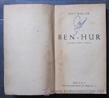 Libros de segunda mano: BEN-HUR - Foto 3