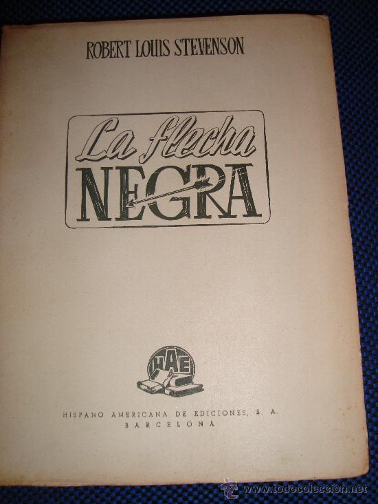 Second hand books: (208) LA FLECHA NEGRA