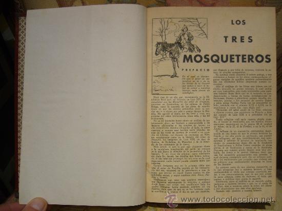 Libros de segunda mano: &rdquo;LOS TRES MOSQUETEROS&rdquo; DE ALEJANDRO DUMAS. - Foto 2
