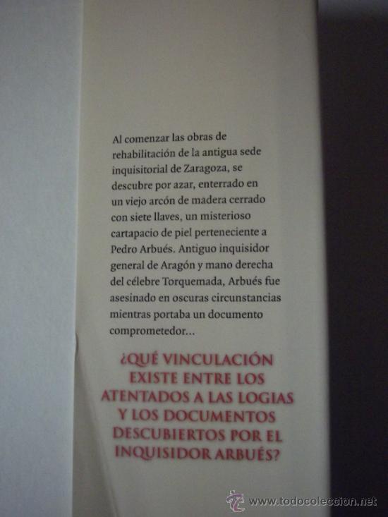 Libros de segunda mano: JAQUE A LA LOGIA - ANTONIO MONCL&Uacute;S - Foto 3