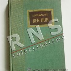 Libros de segunda mano: BEN HUR - LEWIS WALLACE - EDITORIAL RODEGAR COLECCIÓN TESORO VIEJO - NOVELA HISTÓRICA ROMA LIBRO. Lote 33427576