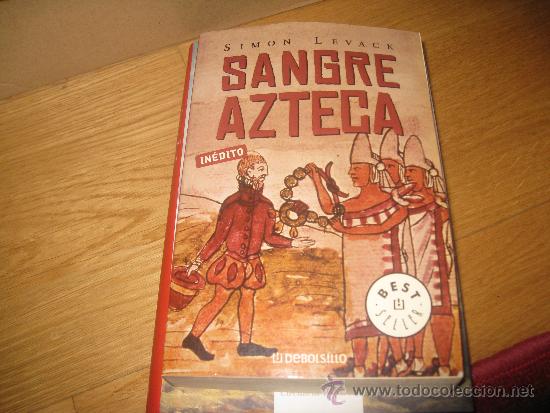 Libros de segunda mano: Sangre Azteca - Foto 1