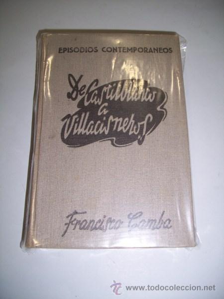 Libros de segunda mano: CAMBA, Francisco. De Castilblanco a Villa Cisneros - Foto 1