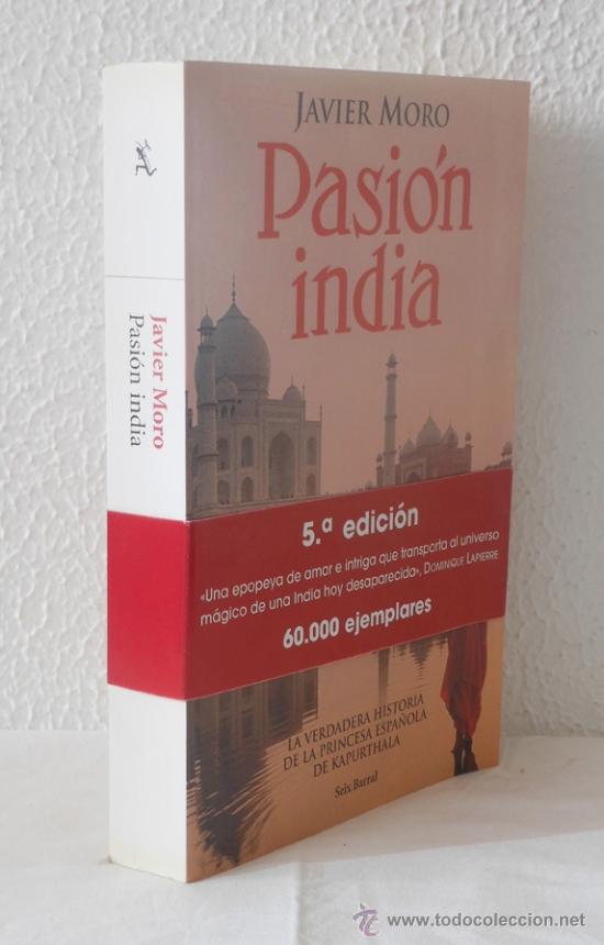 Libros de segunda mano: Pasi&oacute;n India - Javier Moro - Foto 1