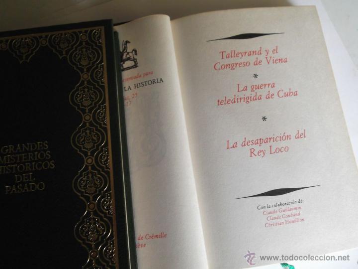 Gebrauchte B&uuml;cher: Talleyrand y el Congreso de Viena. La guerra teledirigida de Cuba. La desaparici&oacute;n del Rey Loco. N&ordm;