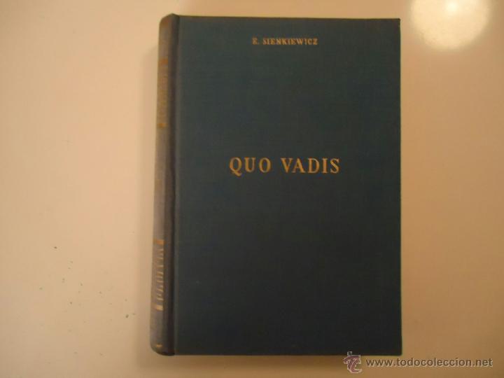 Libros de segunda mano: QUO VADIS - Foto 1