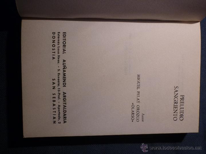 Libros de segunda mano: Preludio sangriento - Foto 2