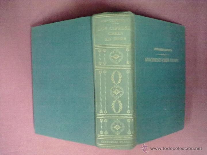 Second hand books: JOSE MARIA GIRONDELLA LOS CIPRESES CREEN EN DIOS PLANETA 1966