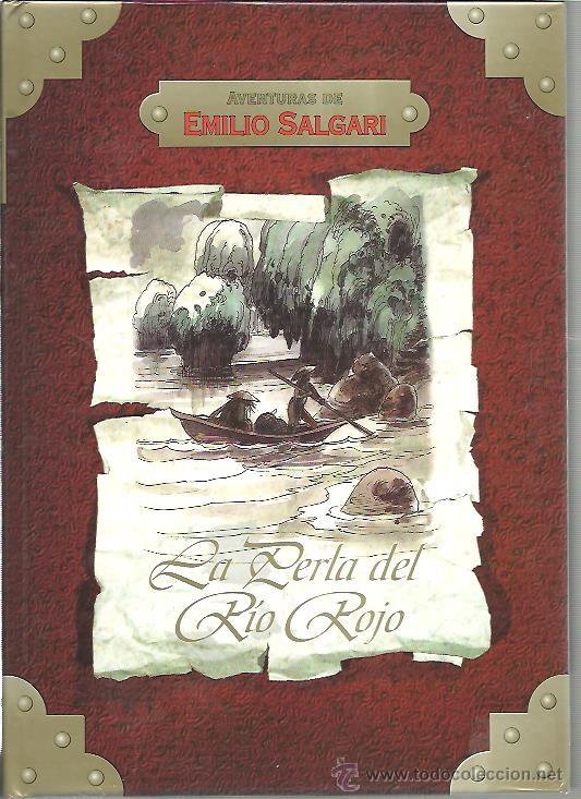Libros de segunda mano: Emilio Salgari La Perla del R&iacute;o Rojo - Foto 1