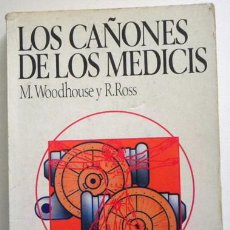 Libros de segunda mano: LOS CAÑONES DE LOS MEDICIS - M WOODHOUSE R ROSS - NOVELA HISTÓRICA - LEONARDO DA VINCI ITALIA LIBRO. Lote 48974656