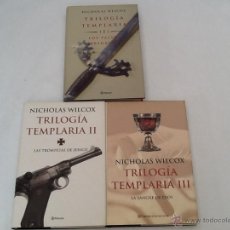Libros de segunda mano: LOTE DE 3 LIBROS TRILOGÍA TEMPLARÍA . Lote 51776671