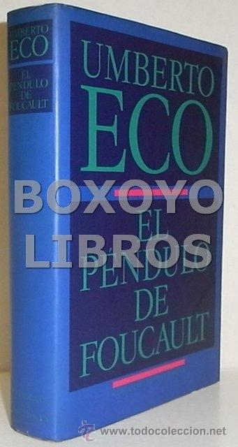 Libros de segunda mano: ECO, Umberto. El p&eacute;ndulo de Foucault