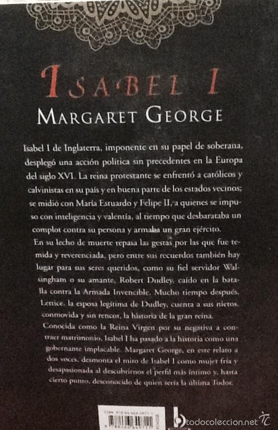 Libros de segunda mano: Isabel I. Margaret George . ediciones B . . - Foto 2