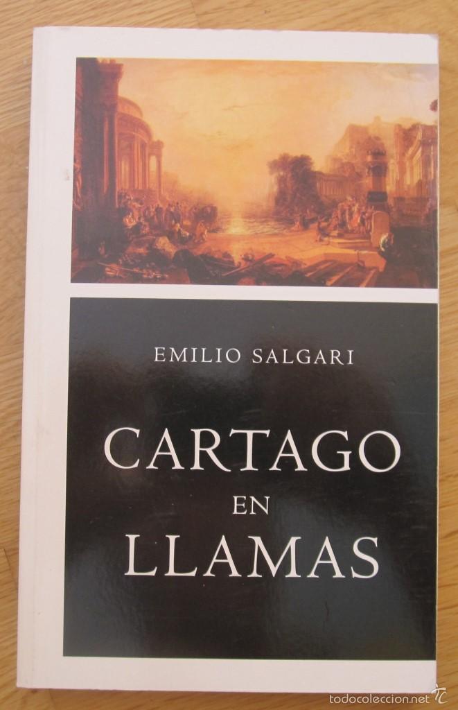 Libros de segunda mano: Cartago en llamas, de Emilio Salgari - Foto 1