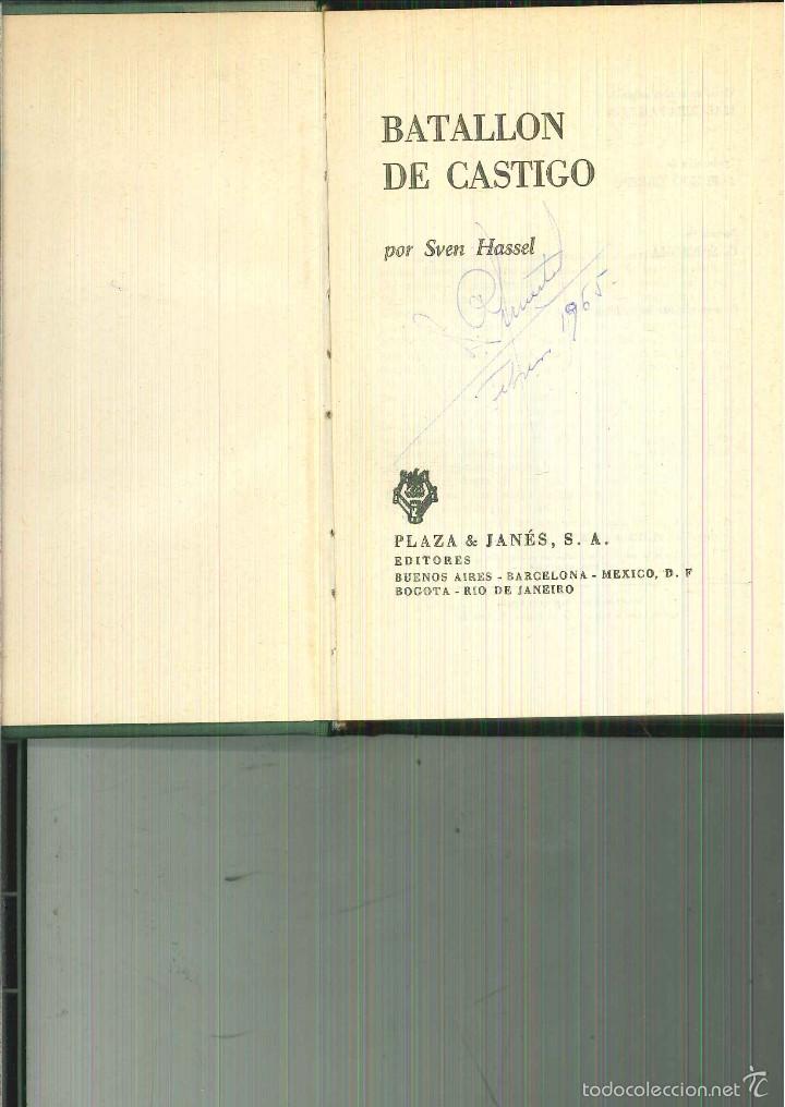 Libros de segunda mano: BATALL&Oacute;N DE CASTIGO. Sven Hassel - Foto 1