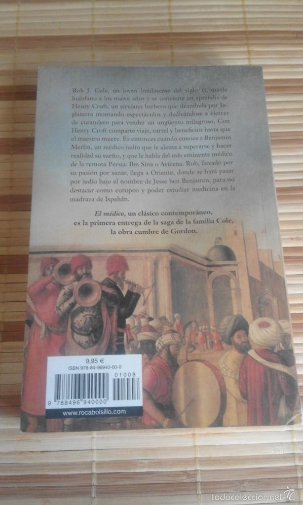 Libros de segunda mano: El m&eacute;dico - Noah Gordon - Foto 2