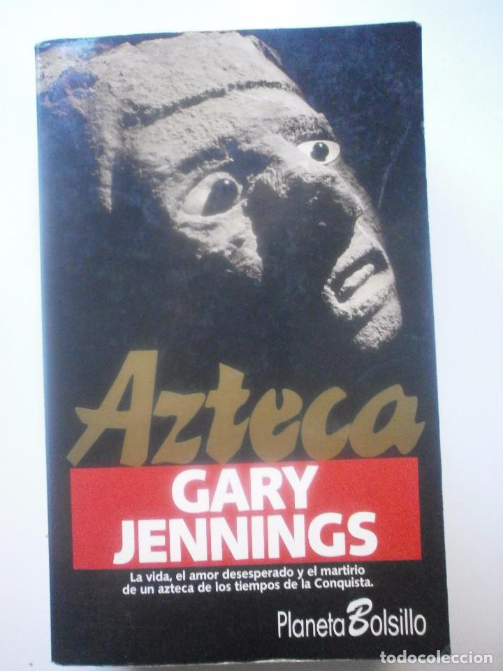 Libros de segunda mano: AZTECA. GARY JENNINGS - Foto 1