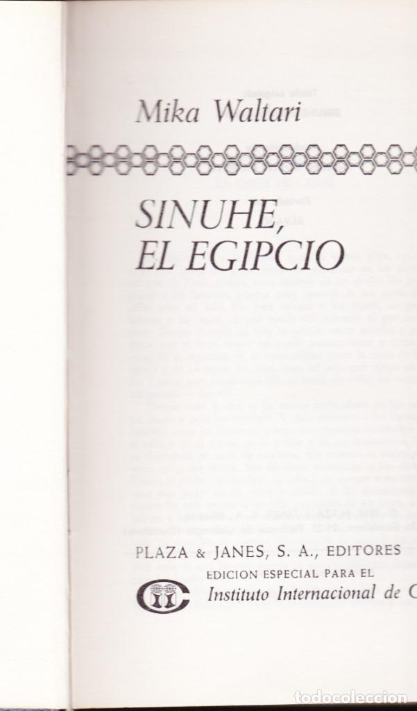Libros de segunda mano: sinuhe, el egipcio - Foto 1