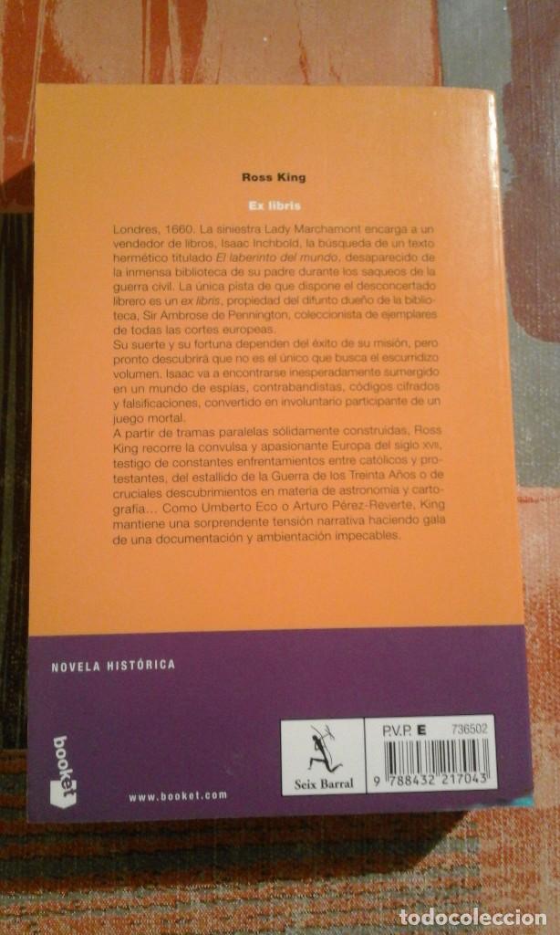 Libros de segunda mano: Ex libris - Ross King - Foto 2