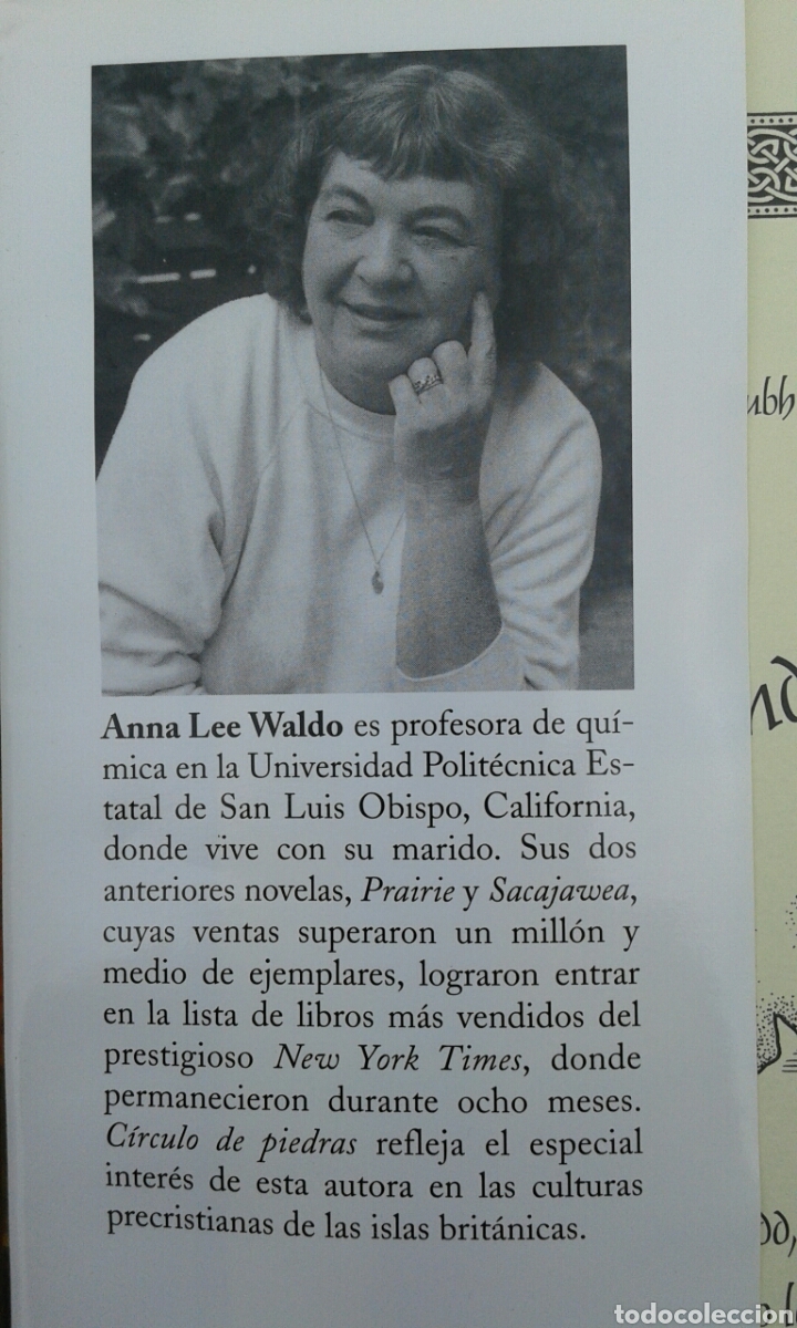 Libros de segunda mano: C&iacute;rculo de piedras, Anna Lee Waldo - Foto 2
