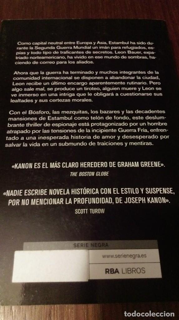 Libros de segunda mano: Estambul. Joseph Kanon - Foto 2