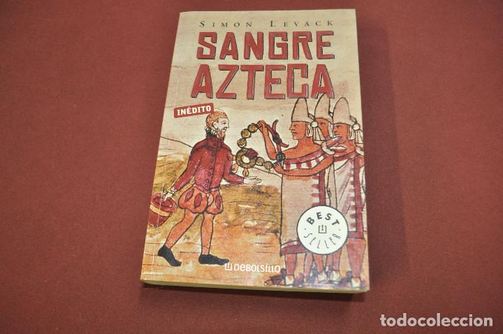 Libros de segunda mano: sangre azteca - simon levack - NHB - Foto 1