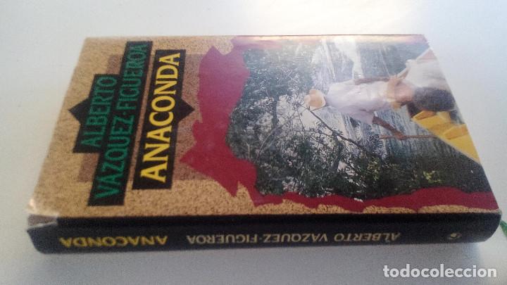 Second hand books: ANACONDA-ALBERTO VAZQUEZ FIGUEROA-CIRCULO DE LECTORES 1992-TAPAS DURAS + CUBIERTA-ILUSTRADO VER FOT