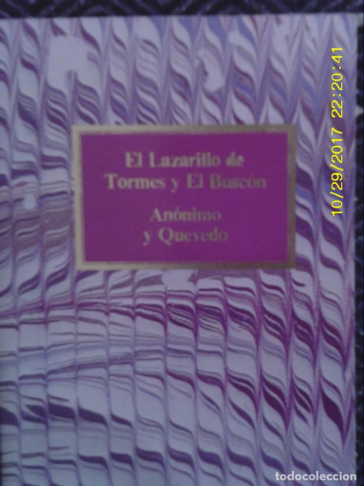 Libro Nº 1072 El Lazarillo De Tormes Y El Busco - Comprar Libros De ...