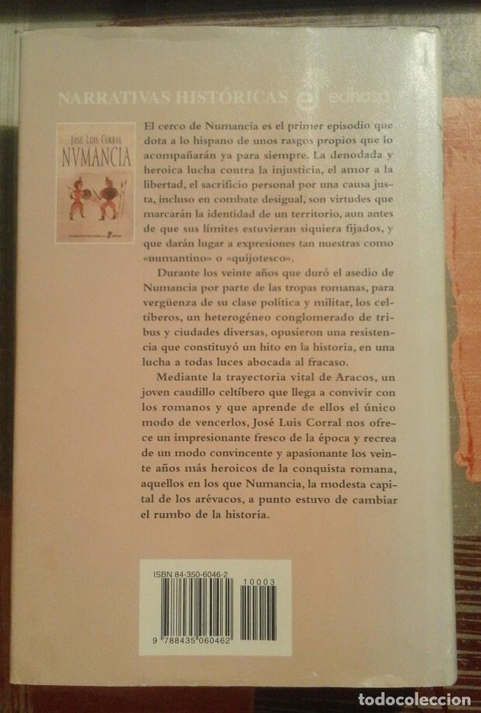 Libros de segunda mano: Numancia - Jos&eacute; Luis Corral - Foto 2