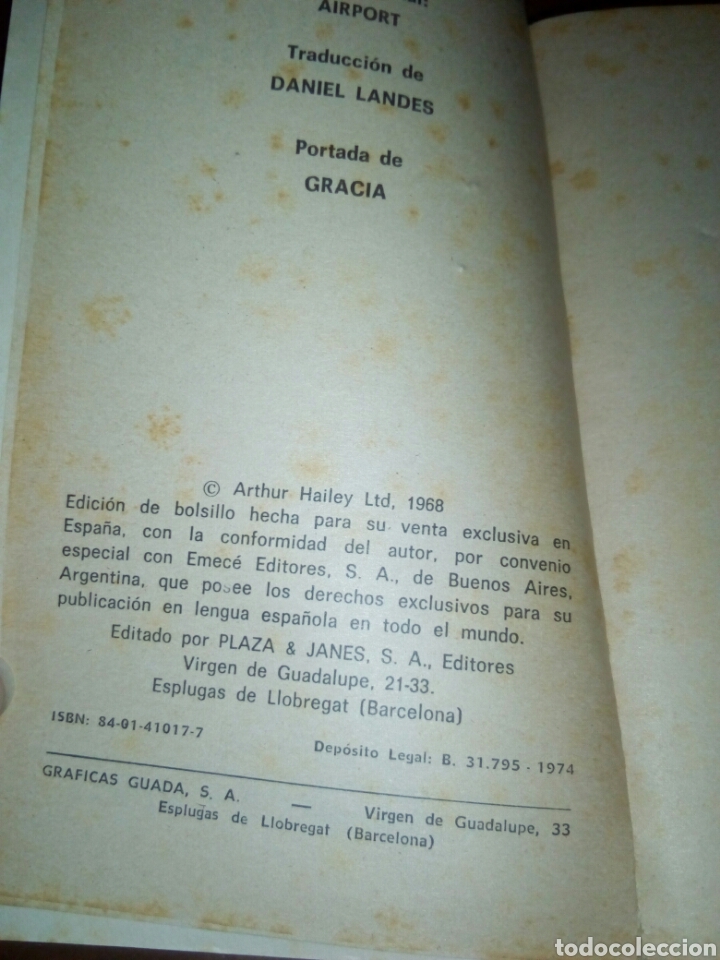Libros de segunda mano: Aeropuerto - Foto 3