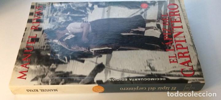 Libros de segunda mano: EL L&Aacute;PIZ DEL CARPINTERO. MANUEL RIVAS. - Foto 2